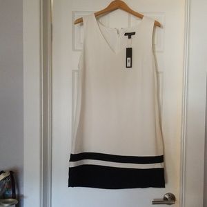 Black-and-white dress